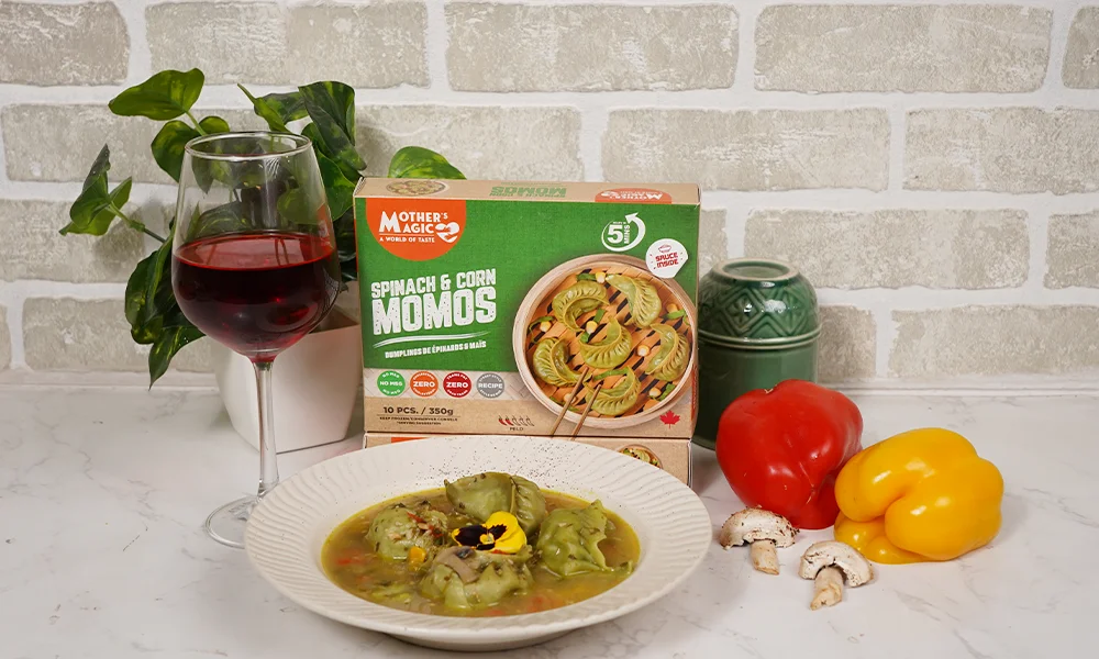Vegetable Wonton Soup | Mother's Magic